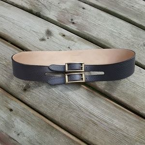 Furla double buckle belt